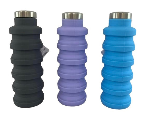 Marble Silicone Collapsible Water Bottle – The Graphic Tee