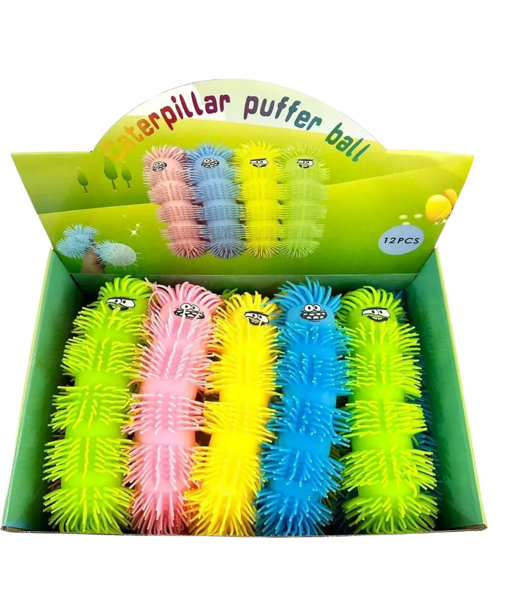 Caterpillar Light Up Squishy Toy