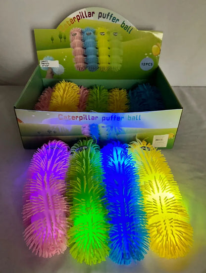 Caterpillar Light Up Squishy Toy