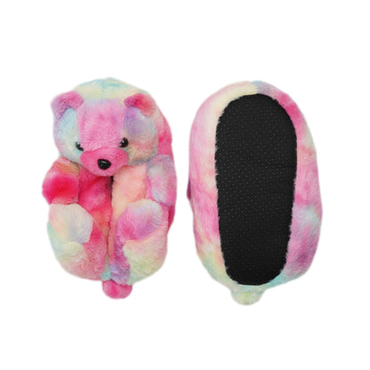 Teddy Bear Non-Slip Slippers One Size