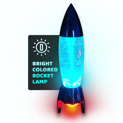 Rocket Ship Tornado Night Lamp